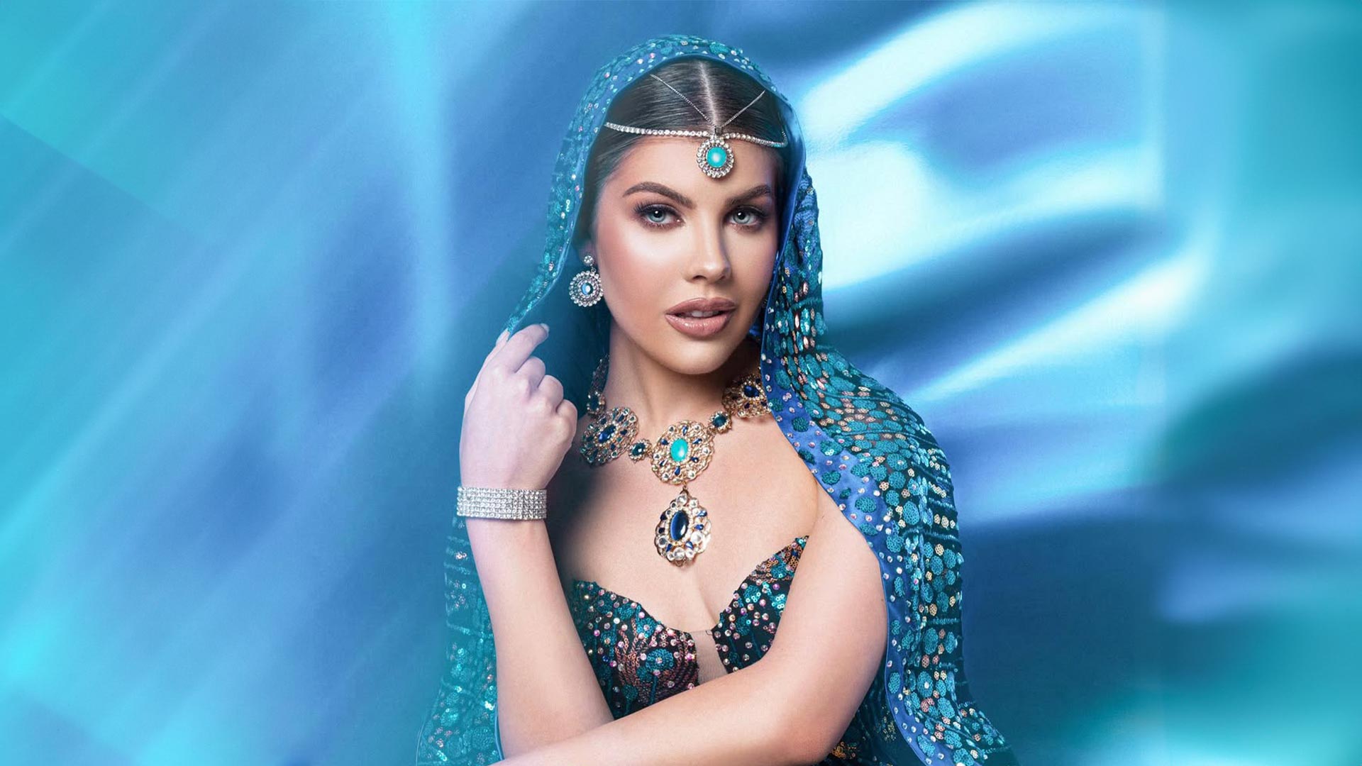 Valeria Cannavo partió a la India para buscar la séptima corona del Miss Mundo